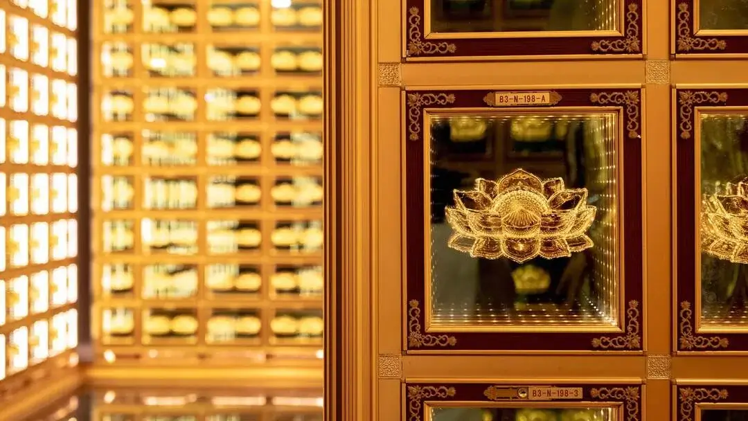 广泉山庄骨灰位产品莲花阁视角4