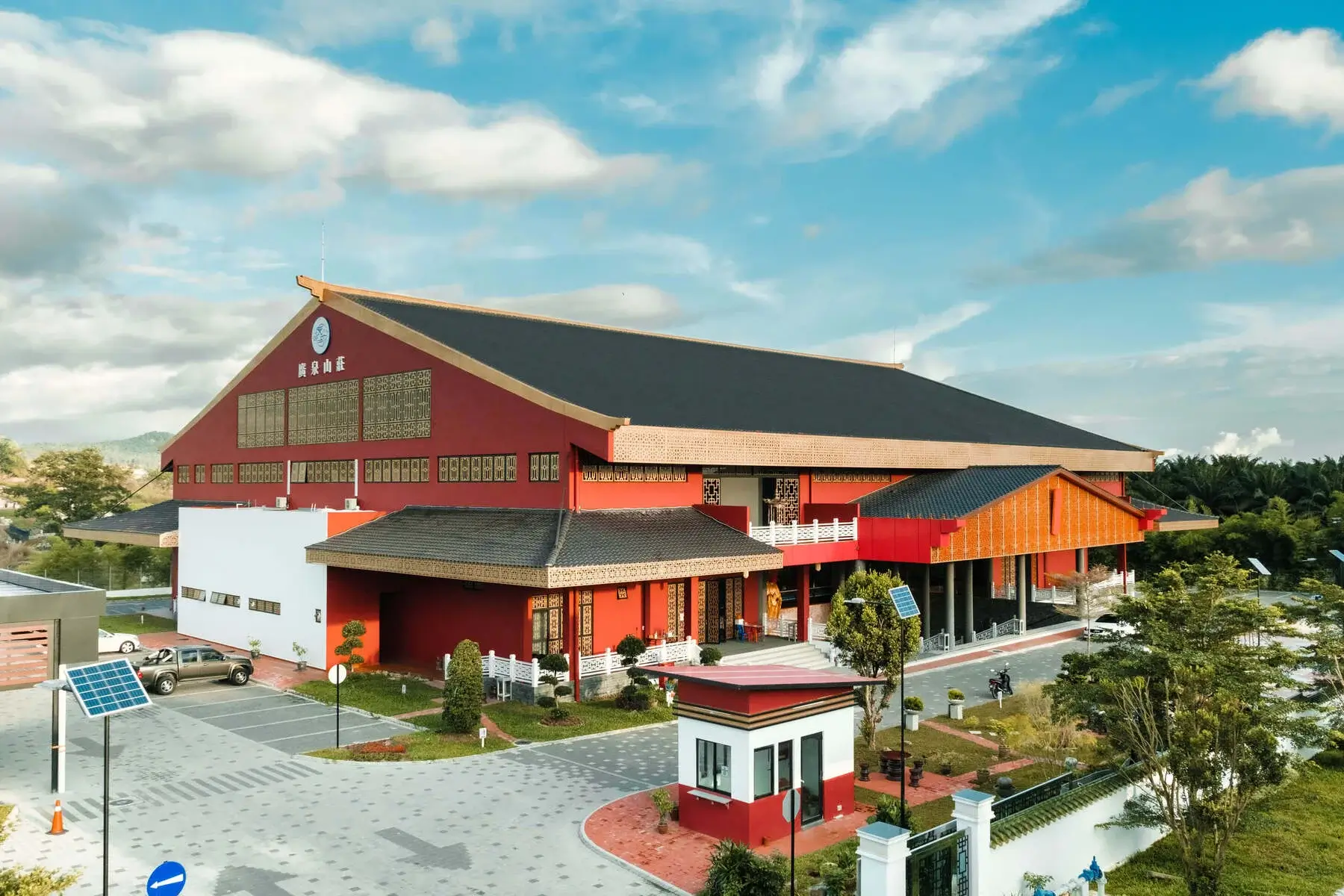 广泉山庄骊阳宫俯视图